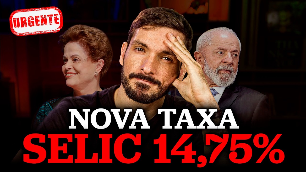URGENTE! TAXA SELIC SUBIU PARA 14,75% | Estamos voltando à era Dilma? Nova Crise a caminho?