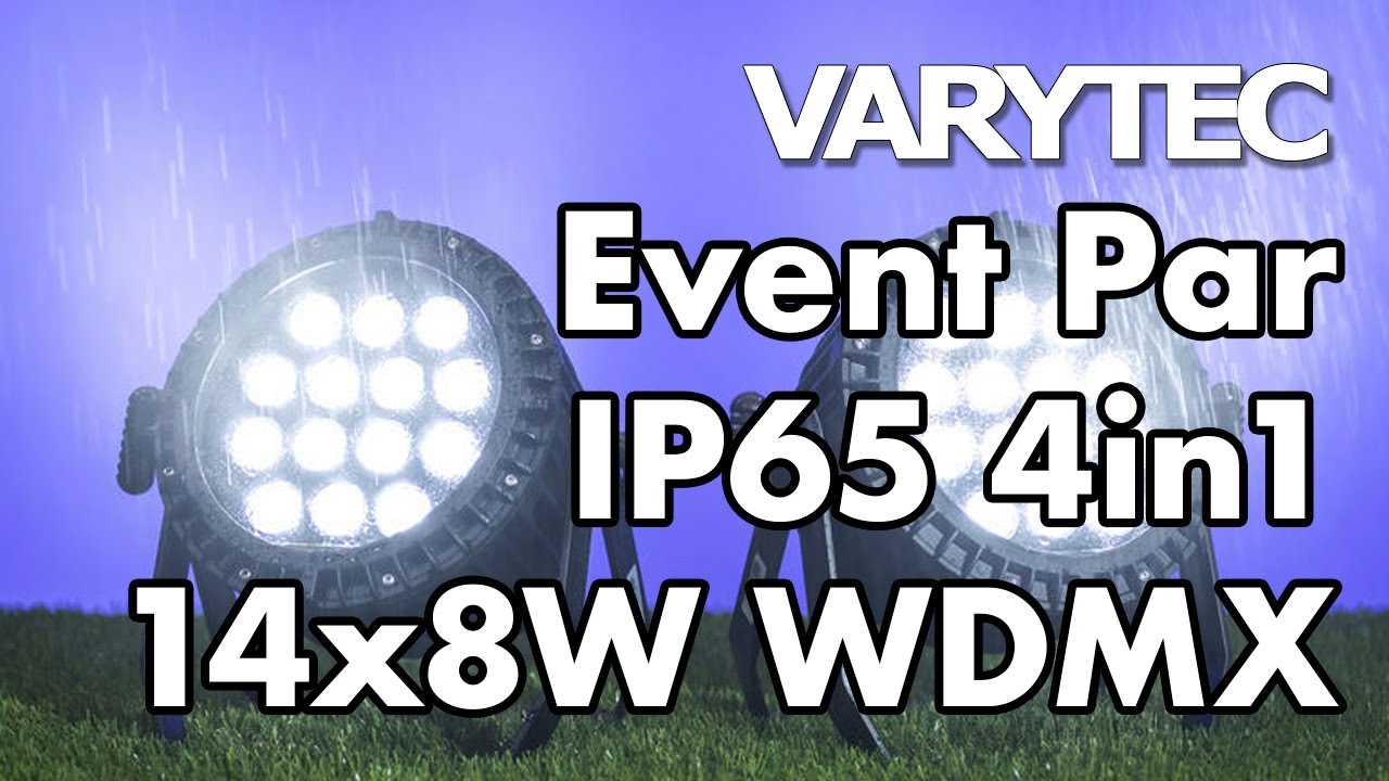 Varytec Event Par IP65 4in1 14x8W WDMX