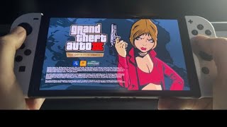 Grand Theft Auto 3 Definitive Edition on Switch OLED