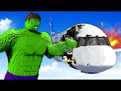 HULK CAUSES PLANE CRASH! (Teardown)