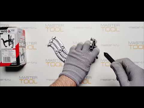 Съёмник подшипников 3-х лапчатый YATO 75 мм, для подшипников 50-100 мм Съёмник подшипников 3-х лапчатый YATO 75 мм, для подшипников 50-100 мм