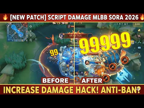 SCRIPT || HACK DAMAGE MOBILE LEGENDS TERBARUSEASON HERO SORA 2026