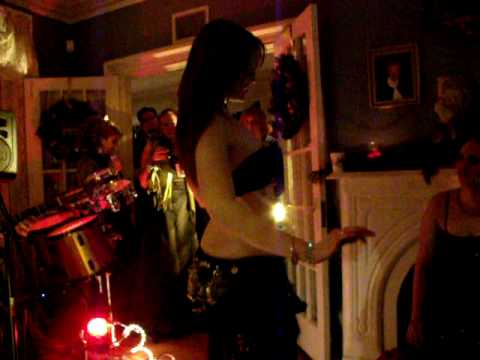 Liz Muise dancing at the Brid's Closet Yule/Sparkle Ball '09