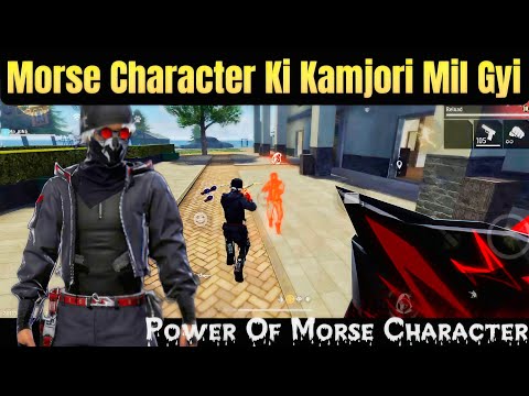 Morse Character Ki Kamjori Mil Gyi😱 | Morse Character Ki Ability Kaise Use kAre | FF Morse Character
