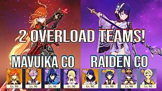 Two Overload Teams!? Mavuika & Raiden DESTROY Spiral Abyss 12 | Genshin Impact