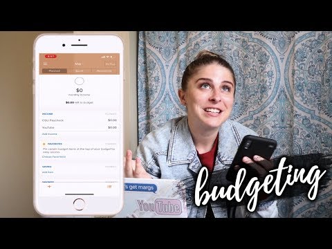 How I Budget as a BROKE COLLEGE STUDENT! Apps I Use to Budget | My Drifting Desk Video