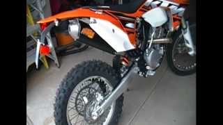 2013 KTM 350 EXC-F FMF Exhaust Sound