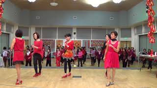 Download lagu Gongxi Gongxi  恭喜恭喜 2018 CNY ( Dance & Teach ) - Line Dance by Tina Chen & Juilin Chen mp3