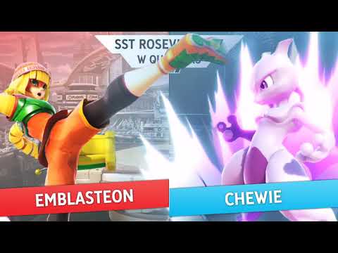 Emblaseon (Min Min) vs Chewie (Mewtwo) - SST #77: Winners Quarters