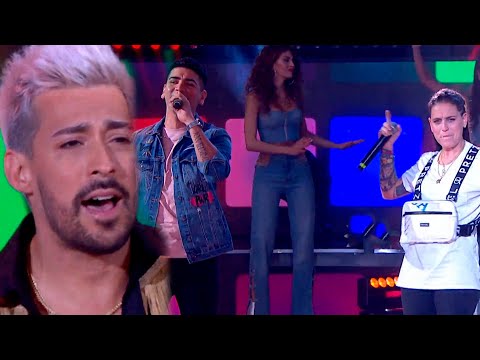 Jorgito Moliniers sang with "Grupo Play" but struggled with the rhythm.