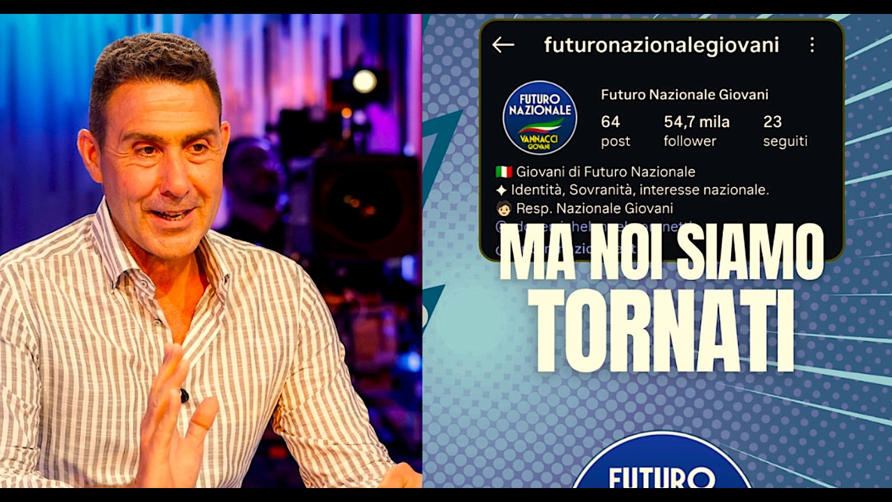 PAGINA SOCIAL DI FUTURO NAZIONALE CHIUSA E POI RIAPERTA? PERCHÉ?