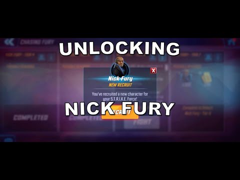 Unlocking NICK FURY w/ Minimal Kree Team