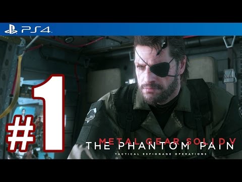 Metal Gear Solid 5: The Phantom Pain (PS4) Walkthrough Part 1 @ 1080p (60fps) HD ✔ Developer Demo