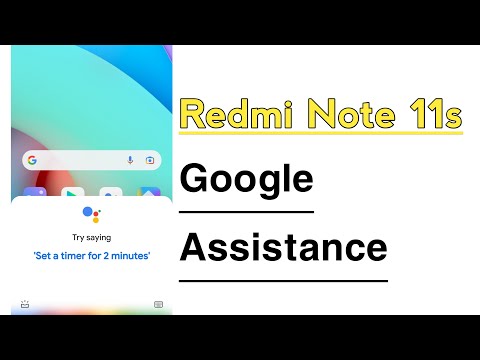 Redmi Note 11s How To Use Google Assistant