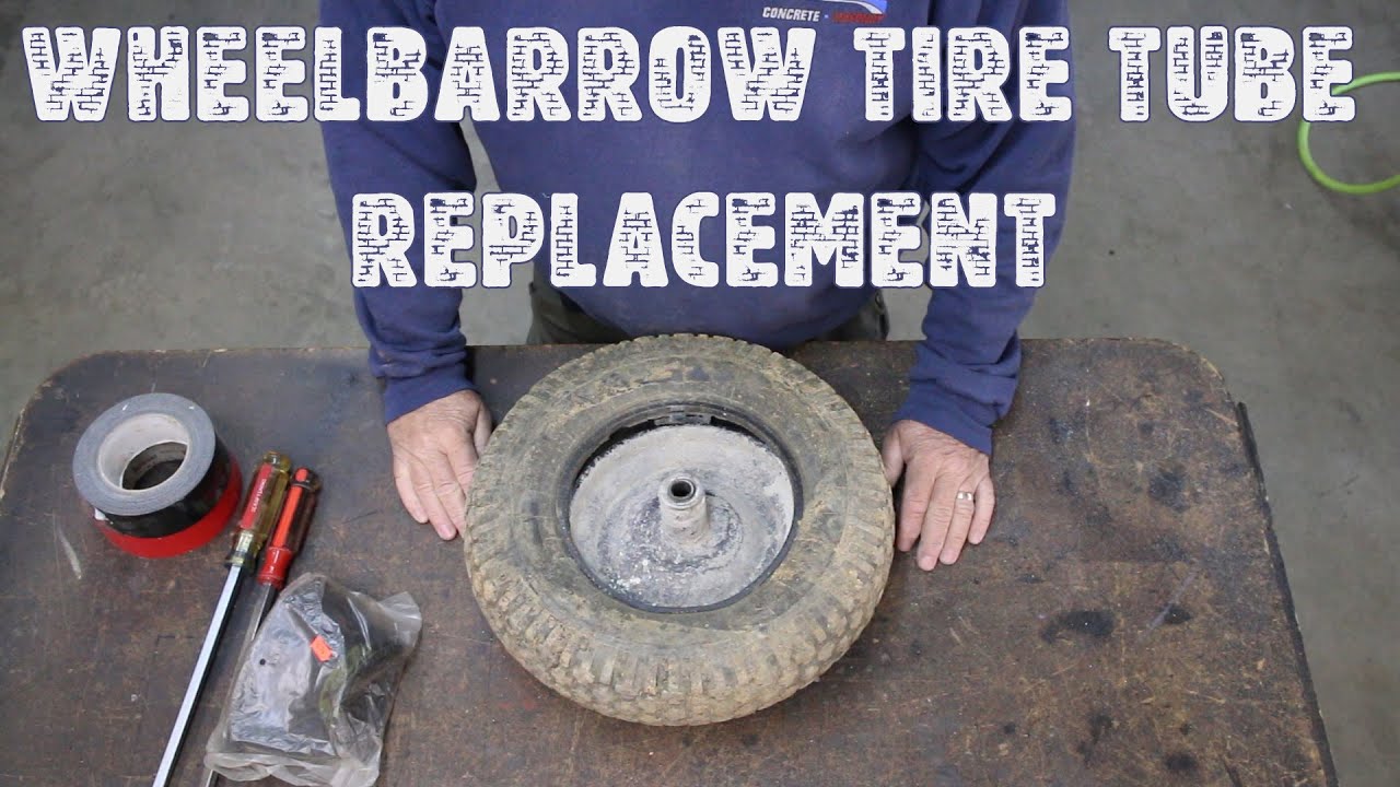 What size tube should I use for a wheelbarrow tire? Tipseri