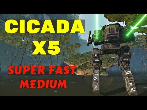 MechWarrior Online - Cicada X5 Gameplay