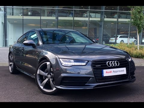 RJ15YLN AUDI A7 SPORTBACK TDI QUATTRO S LINE BLACK ED GREY 2015, West London Audi