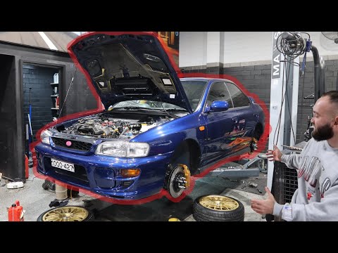 SUBARU WRX GC8 - STI BREMBO BRAKE UPGRADE