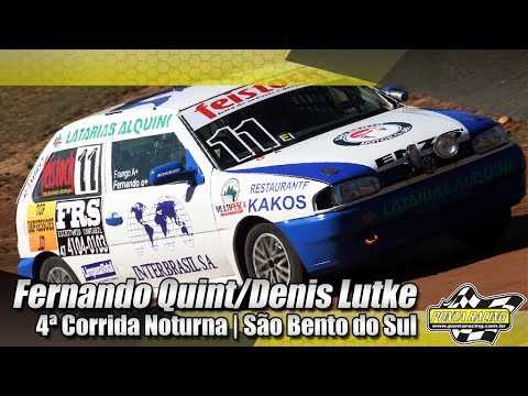 Fernando Quint/Denis Lutke - 4ª Corrida Noturna 2019 - São Bento do Sul
