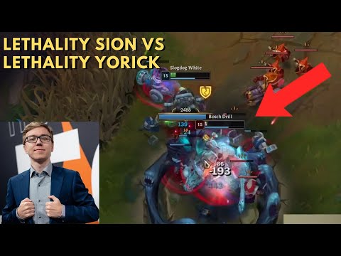 TheBausffs Sion Vs Slogdog Yorick FINALE. Lethality Sion Vs Lethality Yorick