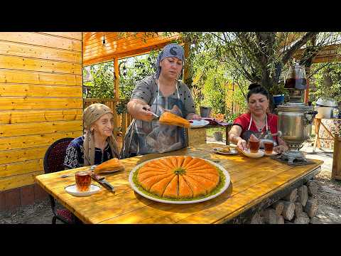 Crispy Pistachio Baklava Made in a Tandoor! Irresistible Homemade Dessert
