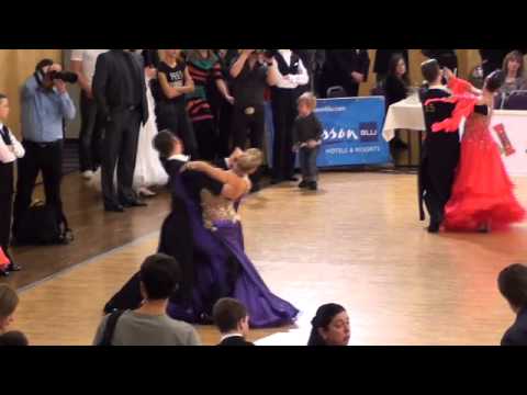 Latvian Standart Championship 2011 Marts Puniņš - Dana Jākobsone 1.2fin waltz.wmv