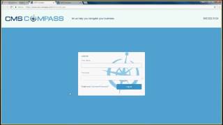 CMS Compass Logging in