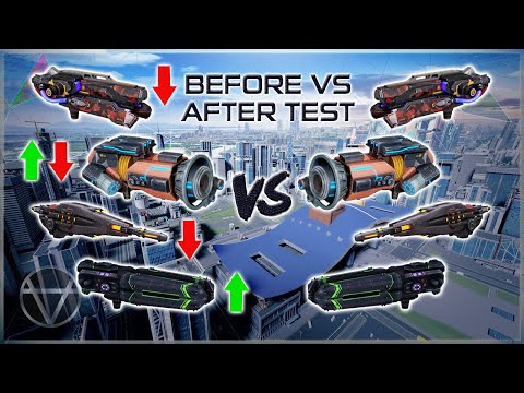 [WR] 🔥 Before VS After (Spear, Fainter, Glory, Devastator) – Mk3 Comparison | War Robots