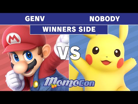 Momocon 2019 Genv (Mario) vs Nobody (Pikachu) Winners Pools - Smash Ultimate