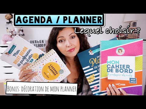Professeur des écoles: Quel Agenda /Cahier Journal choisir