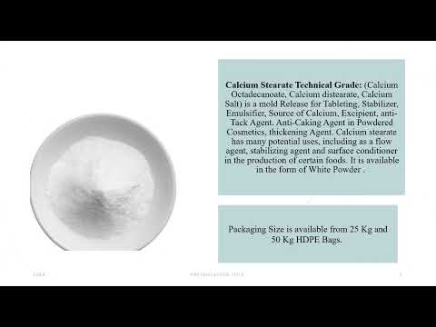 Calcium Stearate Technical