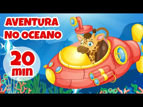 Aventura no oceano com a Giramille - 20 min | Desenho Animado Musical