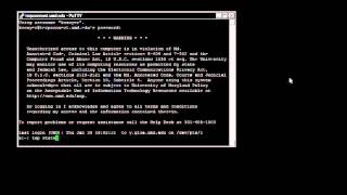Accessing stata on terpconnect for Windows OS