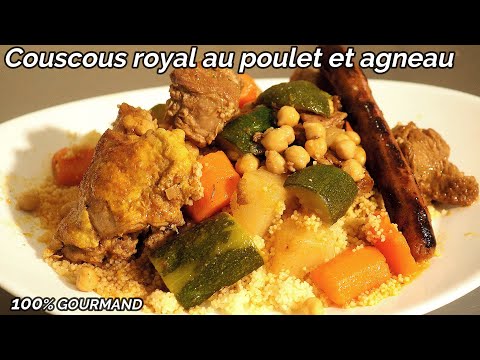 Recette Couscous royal aux légumes et merguez