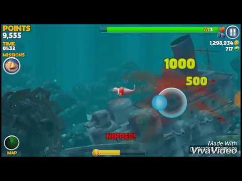 Hungry Shark Evolution Natasha the Narwhal Gameplay #2