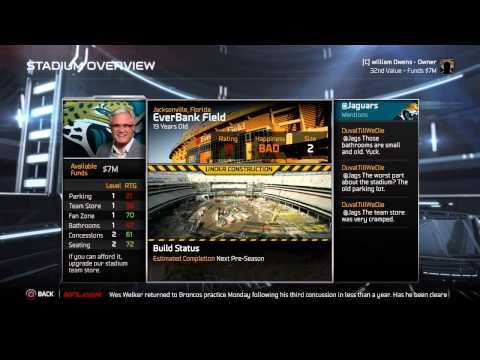 Madden 15 PS4 Connected Franchise Owner Mode EP. 1: Relocation