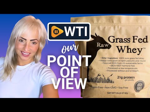 100% Raw Grass Fed Whey - Happy Healthy Cows - WTI product video review