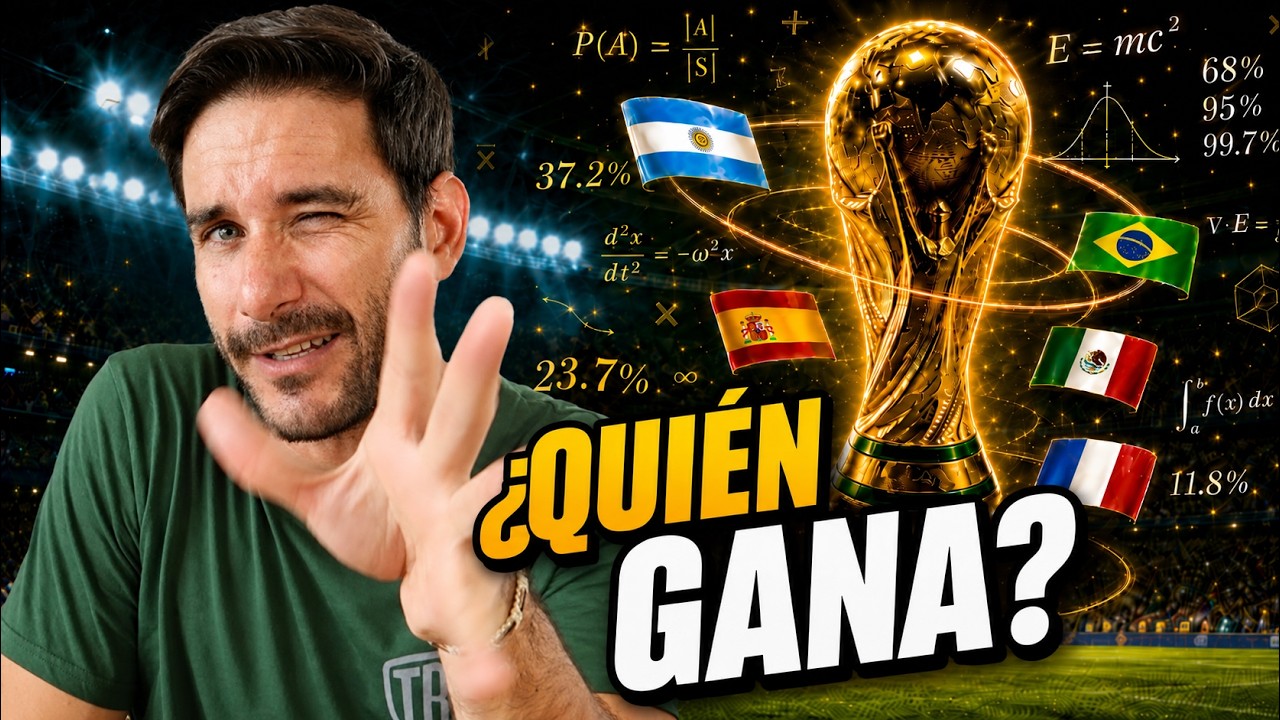 Usé la Física para Predecir el Mundial 2026