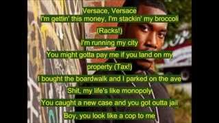 Meek Mill - versace freestyle (lyrics)