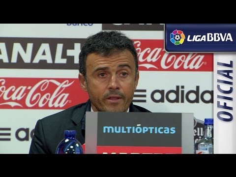 Rueda de Prensa de Luis Enrique tras el Celta de Vigo (0-3) FC Barcelona - HD