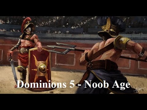 Dominions 5 Omniscience game - Noob Age Turn 1-3