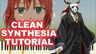 Mahoutsukai no Yome ED - Wa -Cycle- | Piano Synthesia | PianoPrinceOfAnime