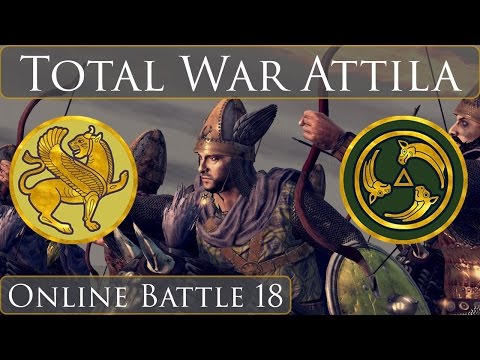 Total War Attila Online Battle 18 Sassanids vs Alans