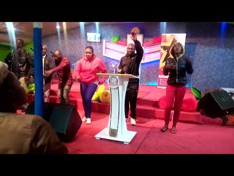 Apostle Jose Wamapendo and Wife ministering during ARISE AND SHINE CONCERT