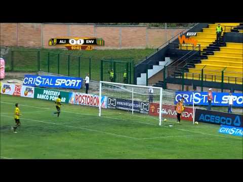 Alianza Petrolera 0-2 Envigado. Matchday 18 of the 2014-1 Postobón League - Win Sports