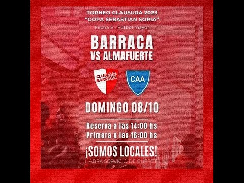 BARRACA vs ALMAFUERTE Fecha 5 Liga Cañadense 2023