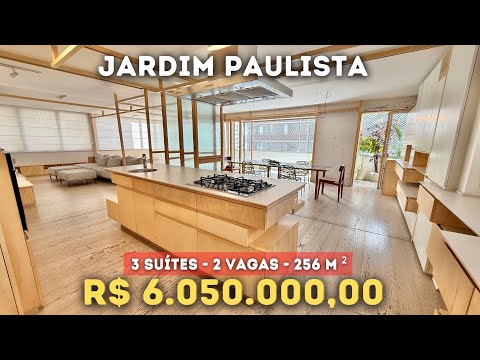 INSIDE a R$6,050,000.00 APARTMENT with 256m² in JARDINS!