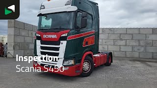 Scania S450 4X2 Retarder Standairco LED Euro 6 truck tractor for sale - Image 4 | Autoline CA Scania S450 4X2 Retarder Standairco LED Euro 6 truck tractor | Image 4 - Autoline