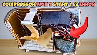 Download lagu Compressor Not Starting? Fix E9 Error on Mini Split AC Fast! mp3 Download lagu Compressor Not Starting? Fix E9 Error on Mini Split AC Fast! mp3