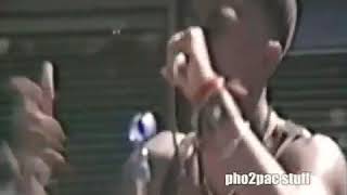 2pac - Panther Power [One Of His 1st Concerts Proformence For Marin City Festival 1989]